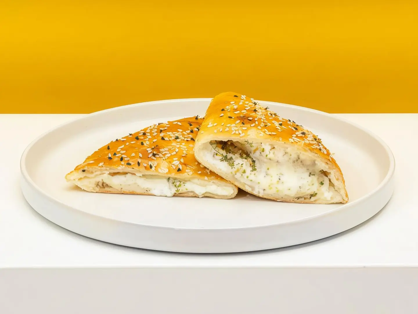 Labneh And Thyme Pie