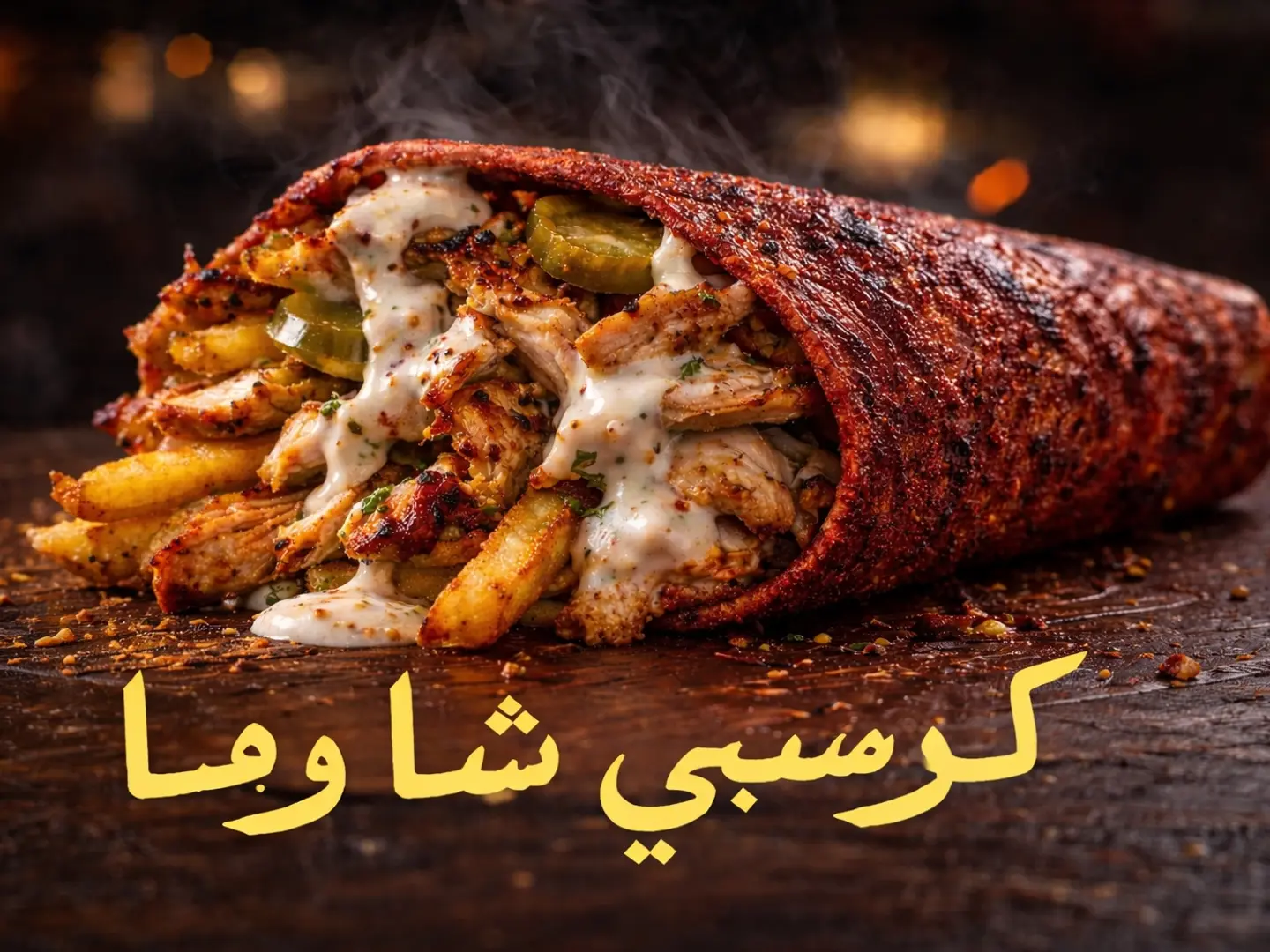 عربي كرسبي شاورما مكس