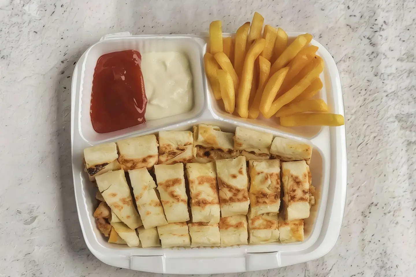Arabic Shawarma Plate Double