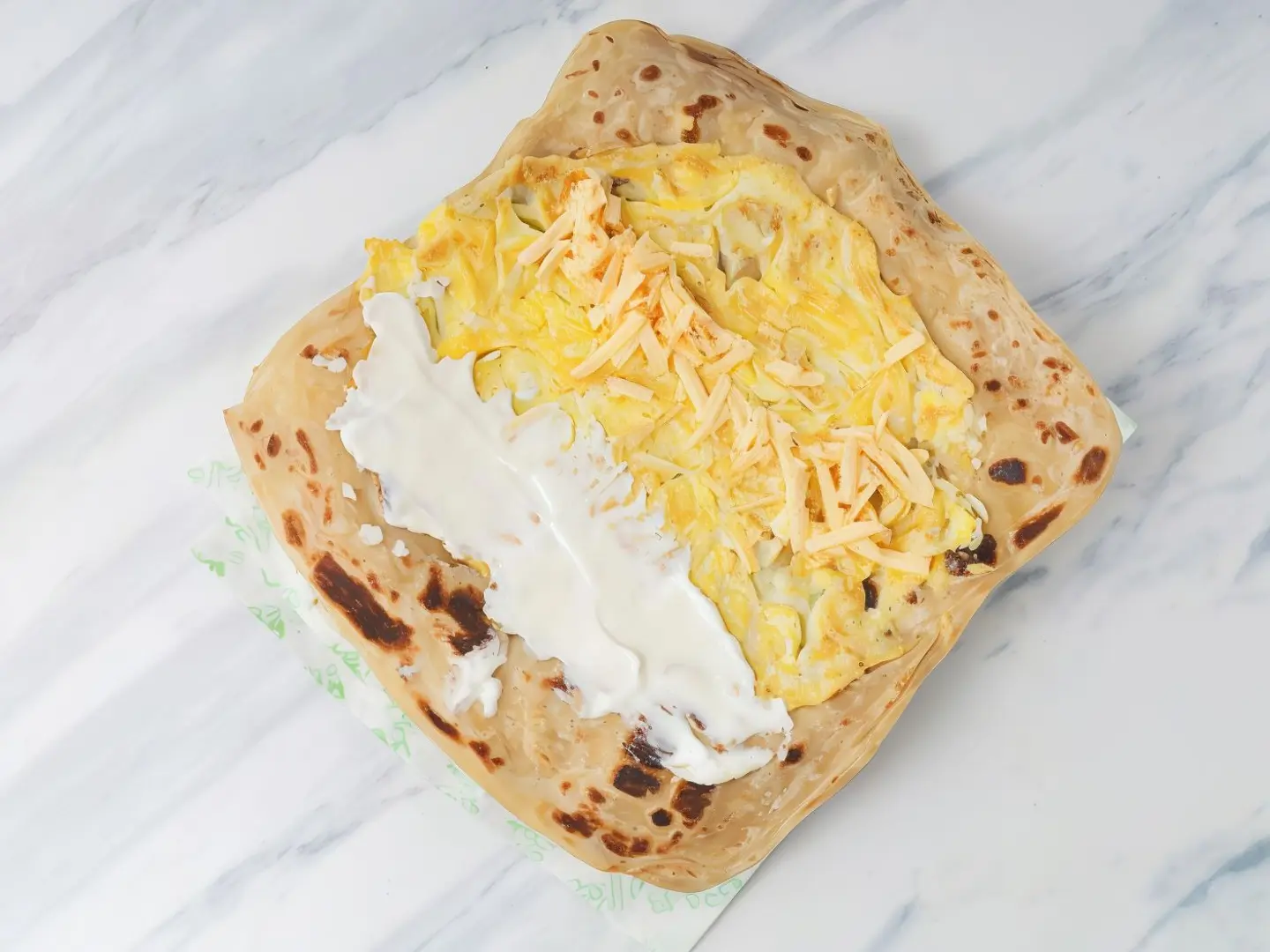 Egg And Two Cheese Pie