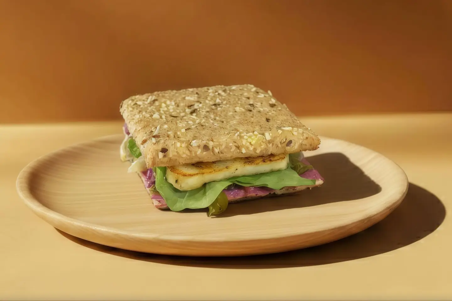 Grilled Halloumi Sandwich