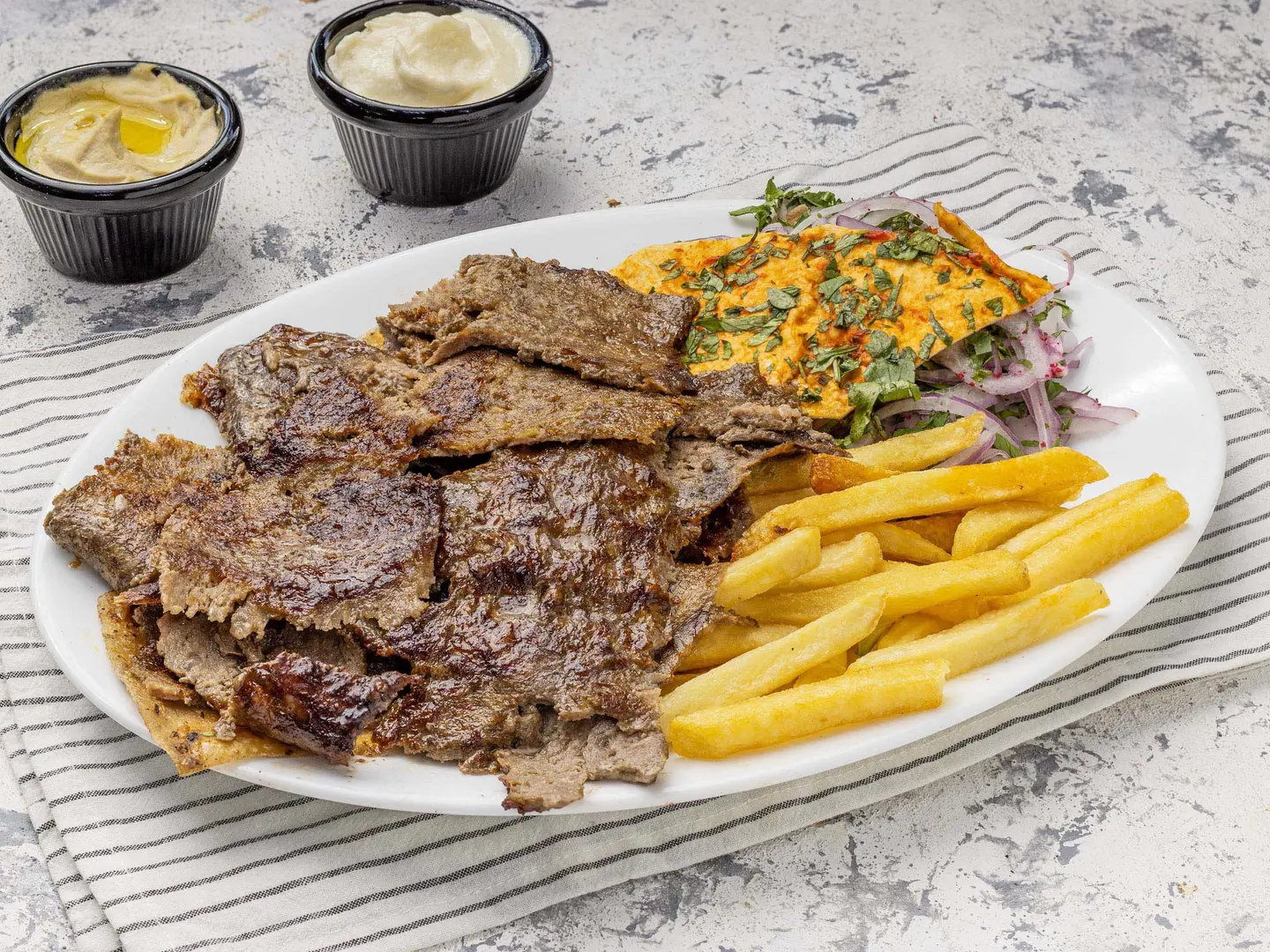 Medium Beef Shawarma Plate