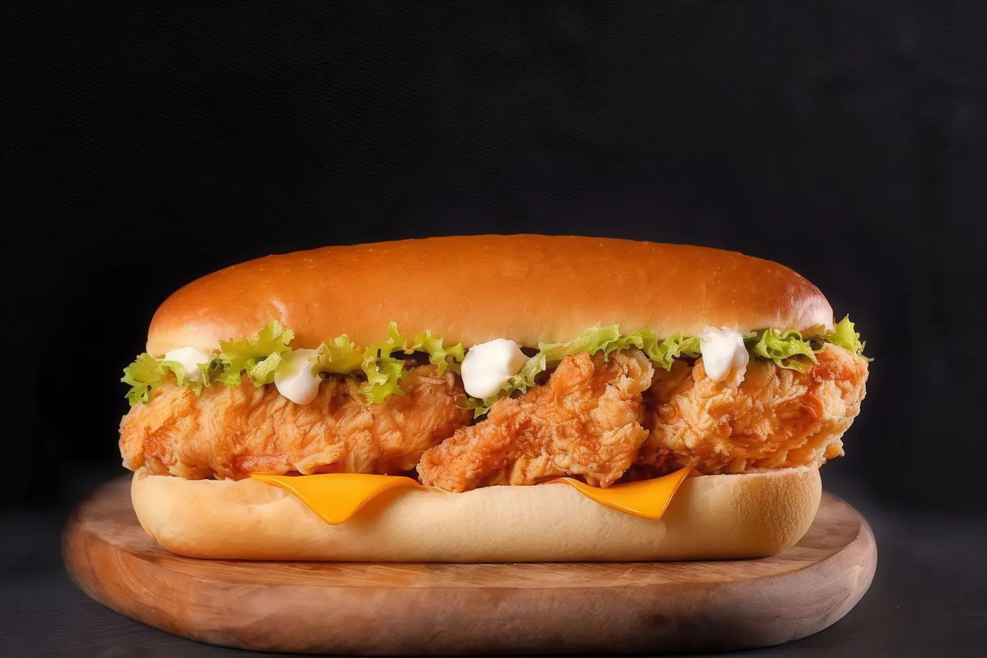 وجبة دجاج زنجر صامولي