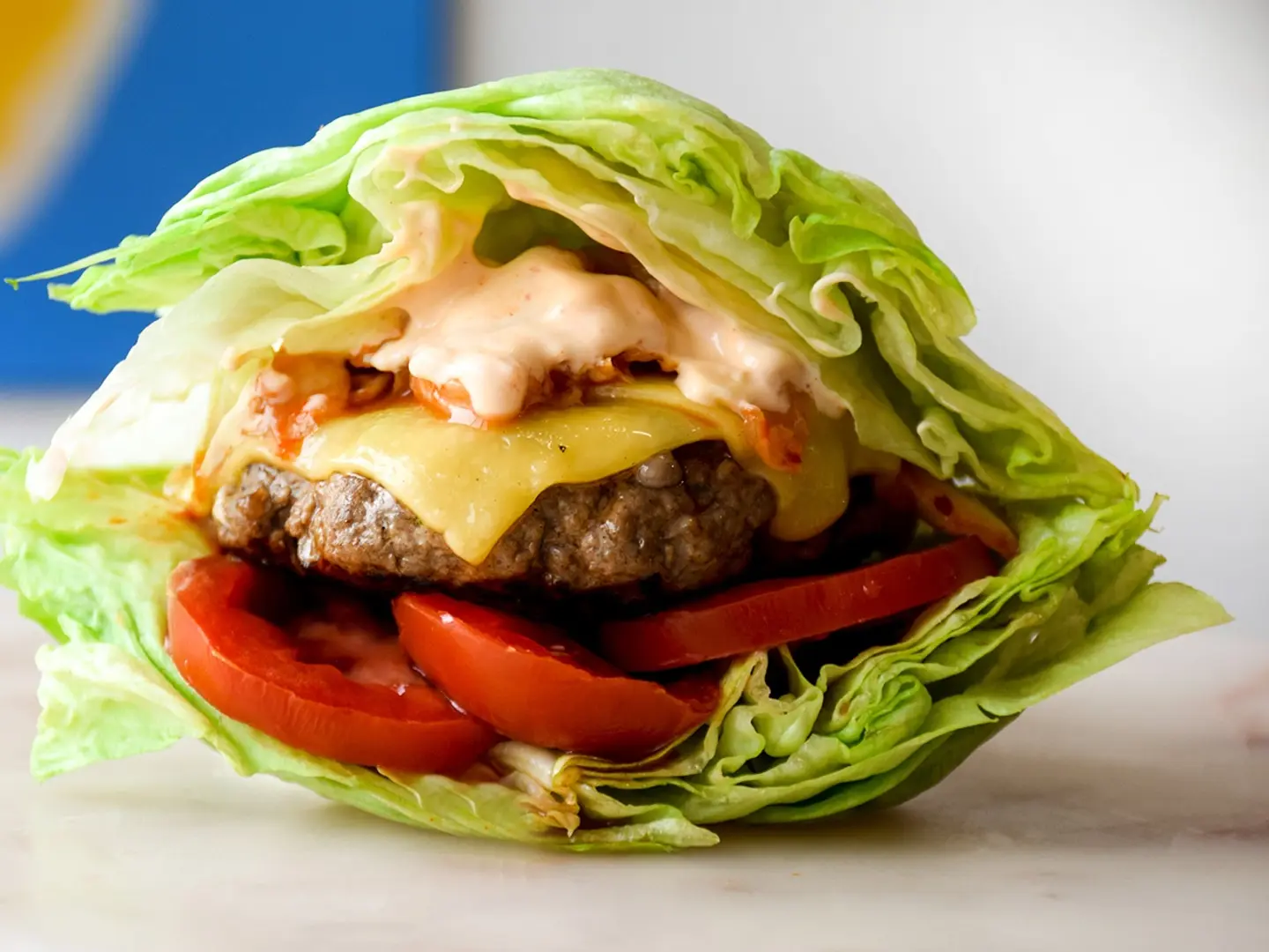 لفائف الخس اللذيذة