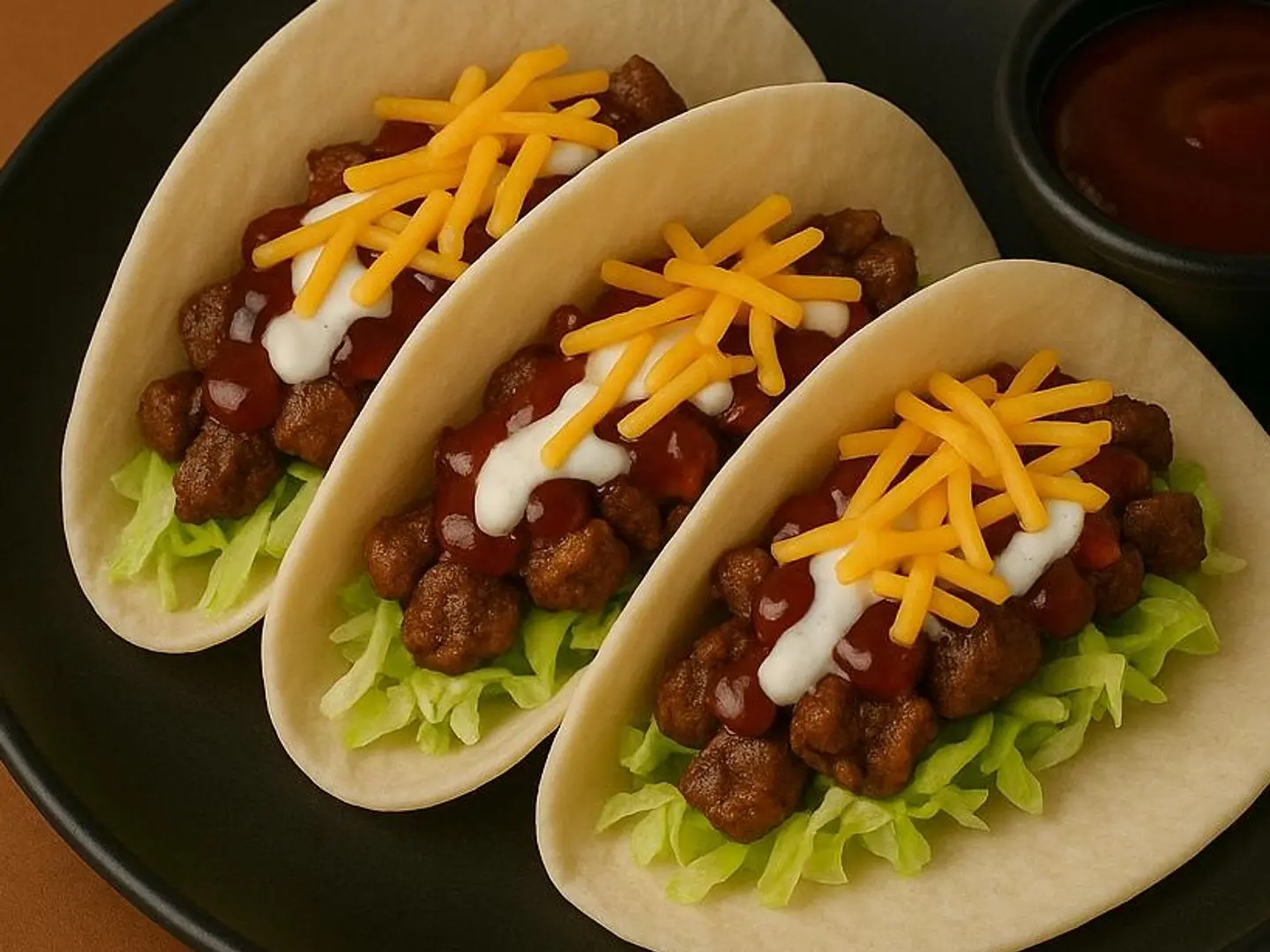 تاكو لحم باربكيو