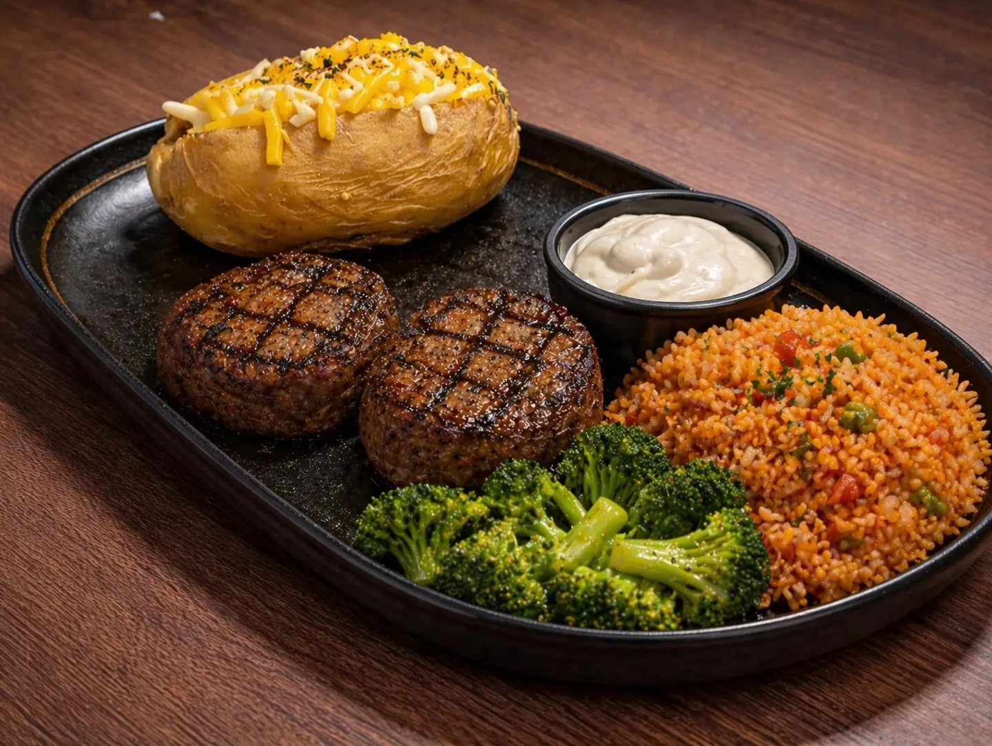 شريحة لحم تندرلوين مشوية على الفحم