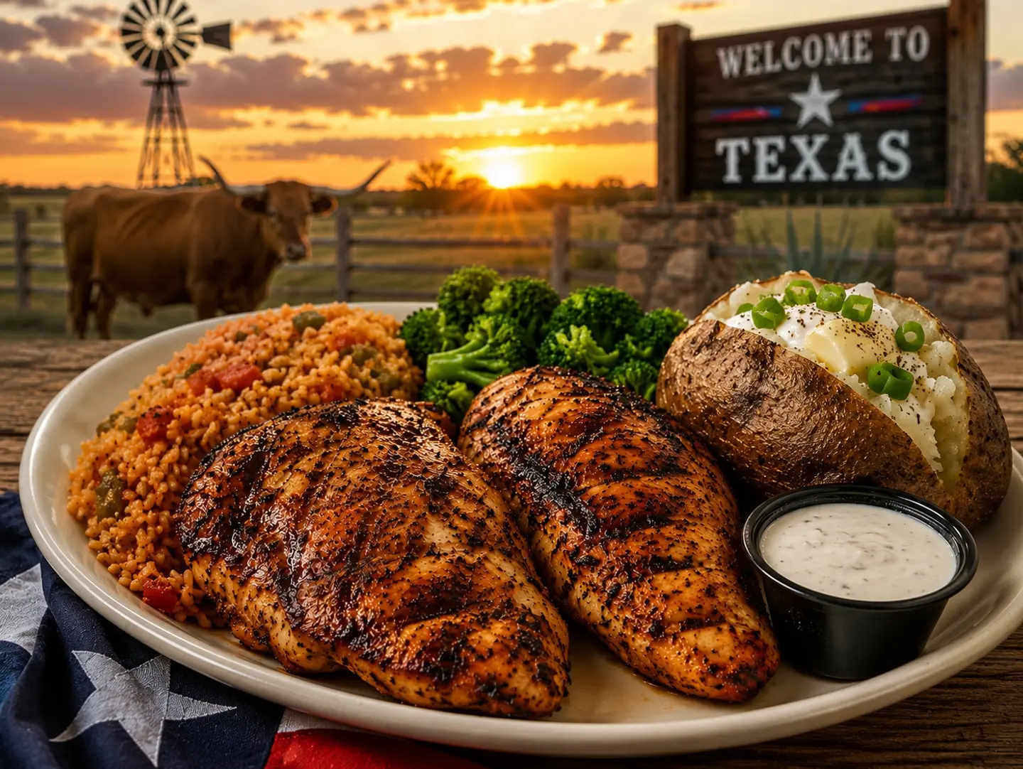 Wild Fire Cajun Chicken Platter
