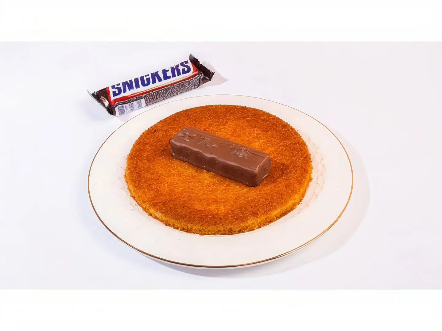 Kunafah With Snickers - Small
