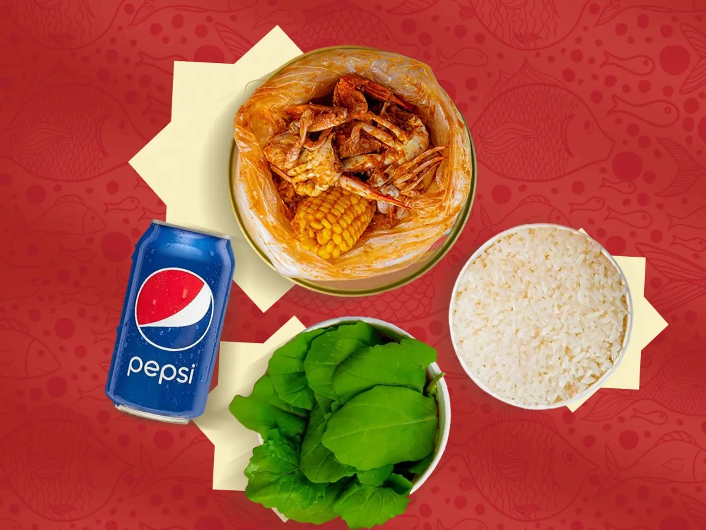 وجبة كيس كريزي كراب