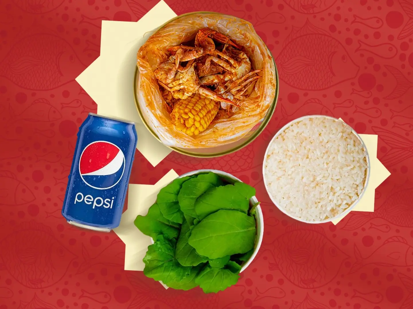 Crazy Crab Bag Meal