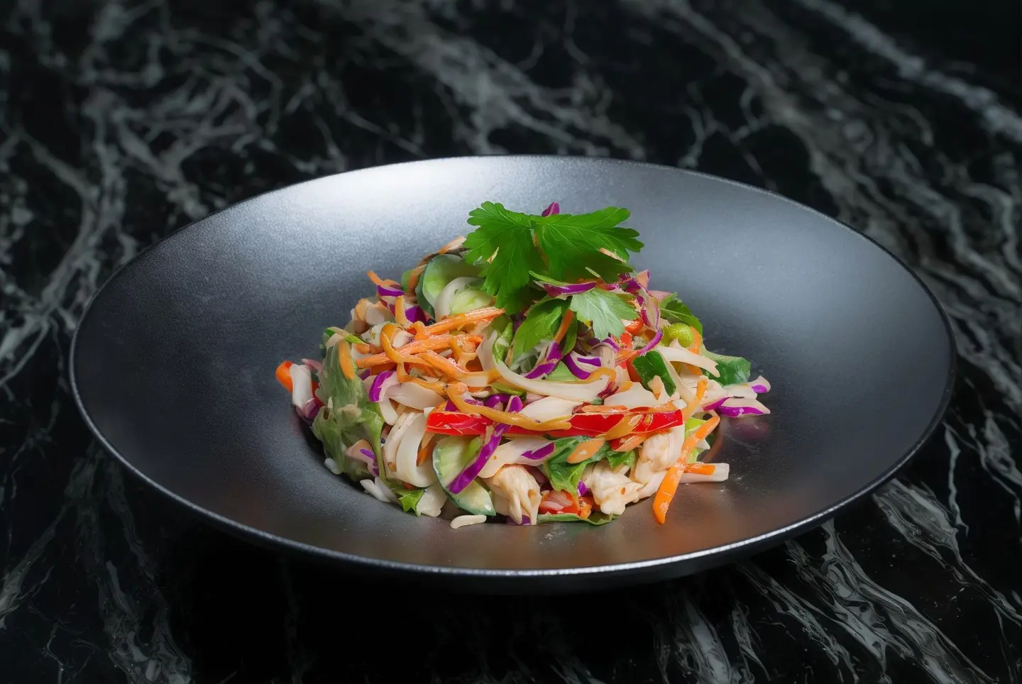 Chicken Noodles Salad