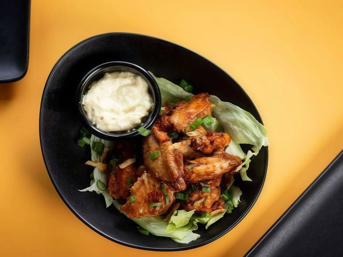 Chicken Wings With Spicy Sauce