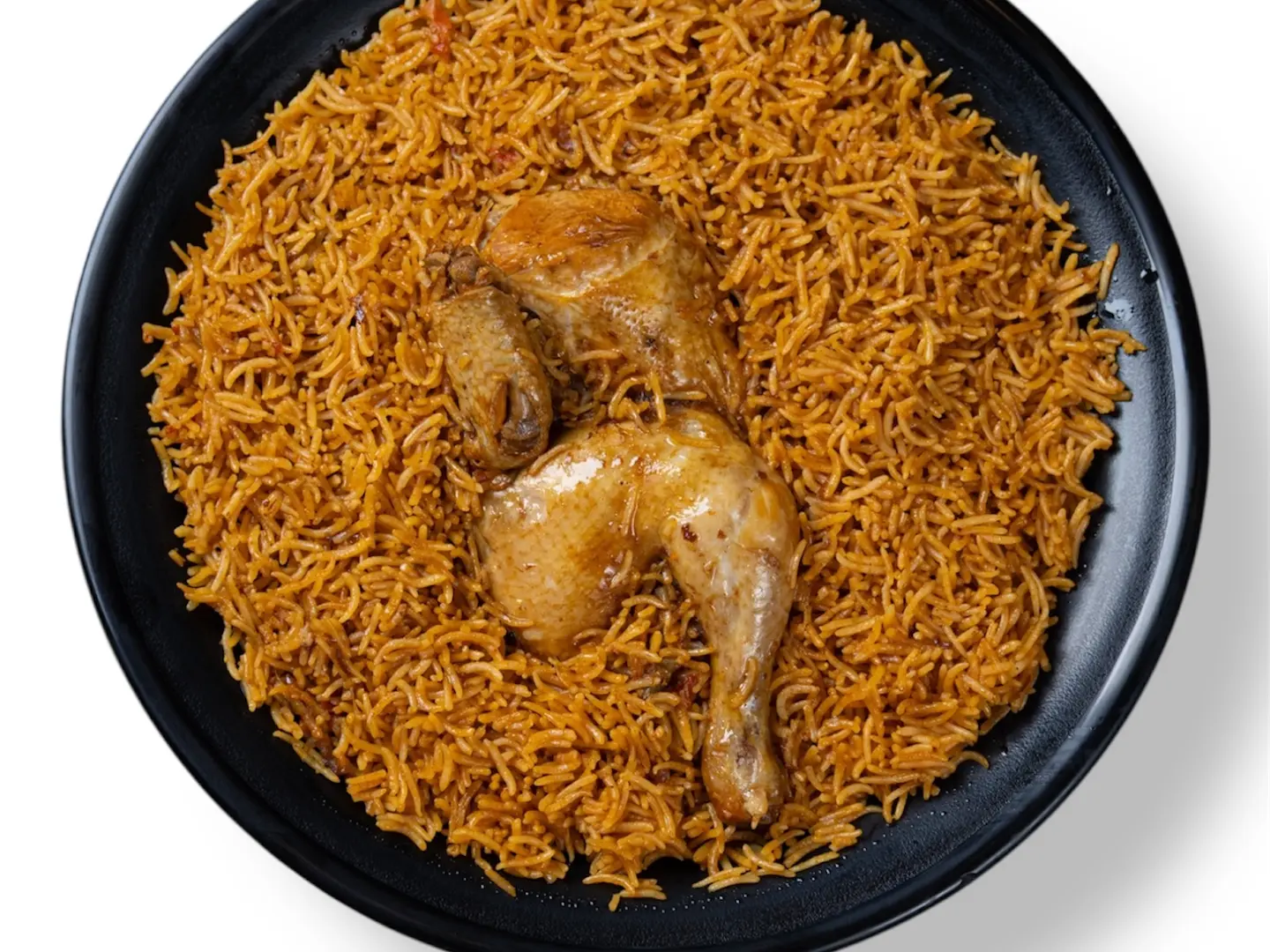 Whole White Chicken Kabsa Red Basmati Rice
