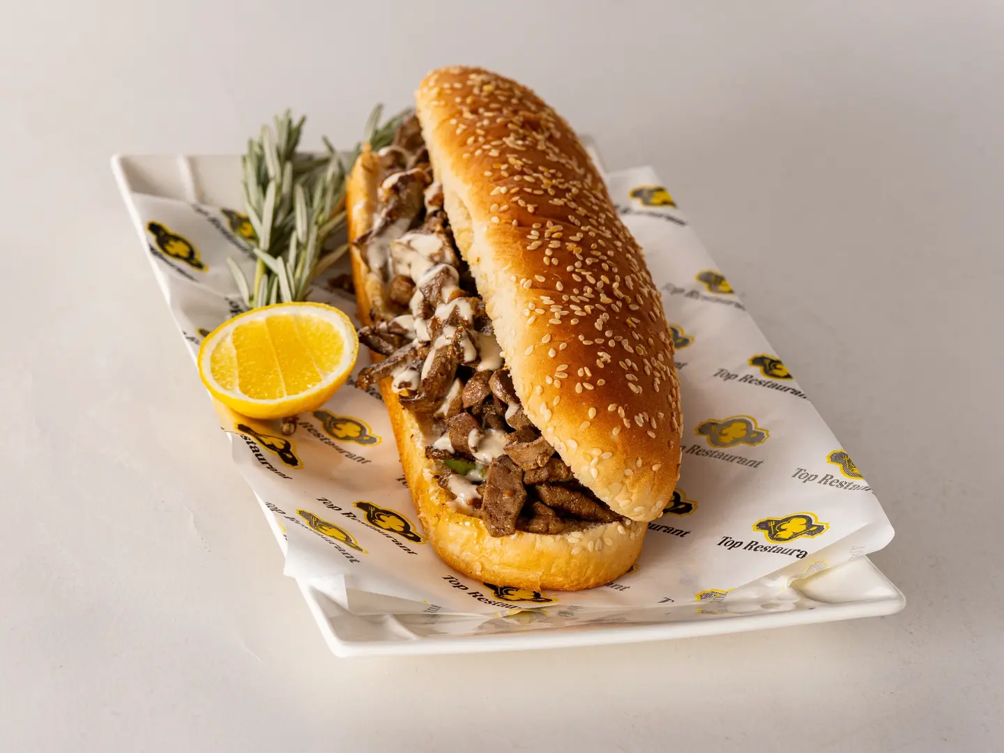 Beef Fajita Sandwich