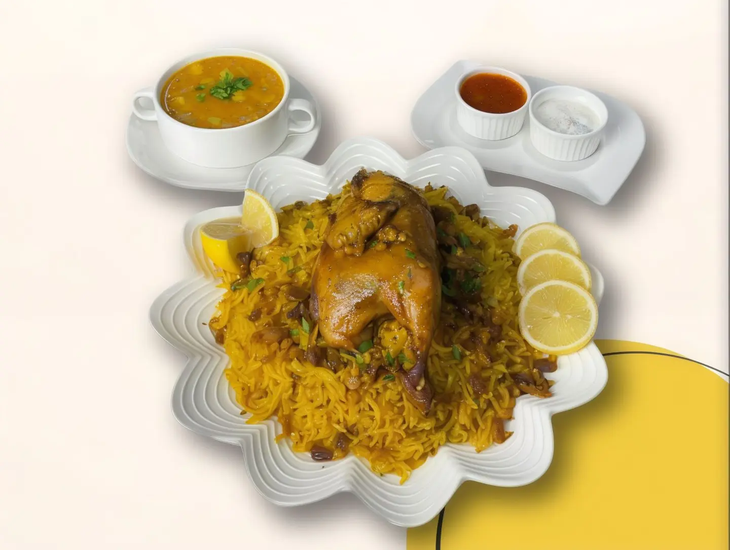 Half Makboos Chicken