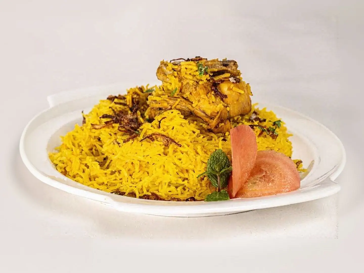Quarter Chicken Biryani