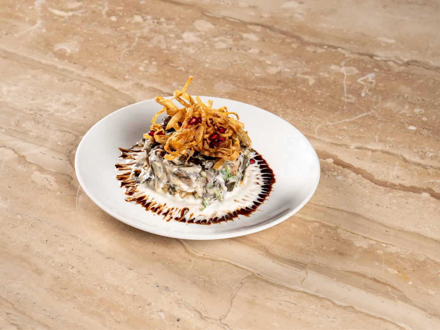 Grape Leaf Fatteh