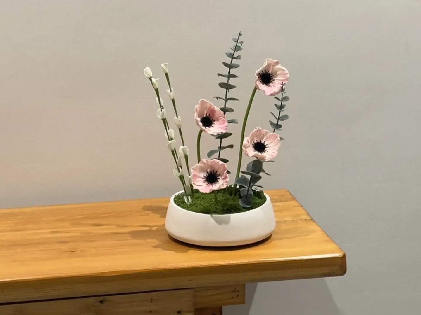 فازة ورد صناعي فاخرة