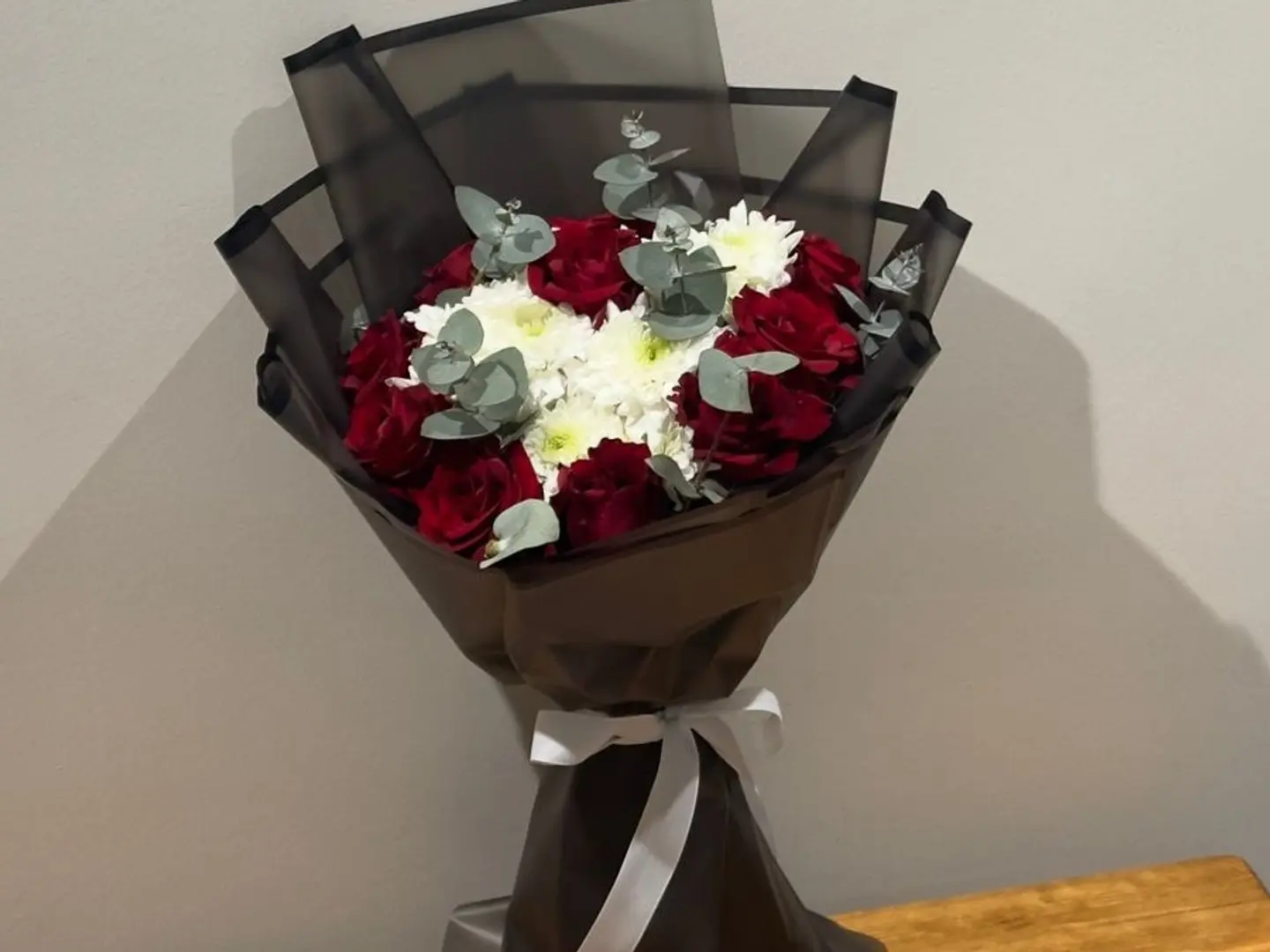 Red And White Happiness Bouquet
