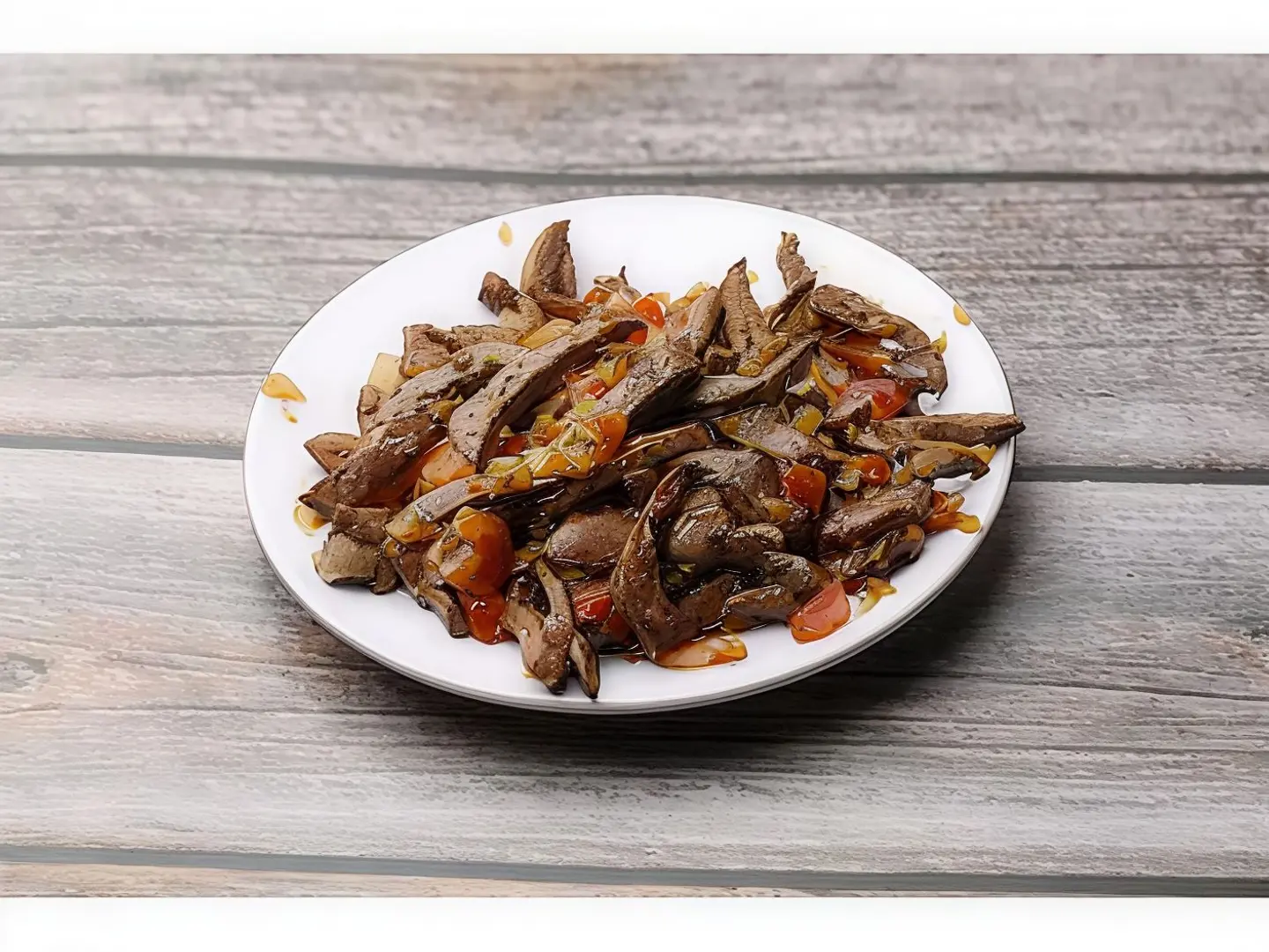 كبدة غنم صاج طازج