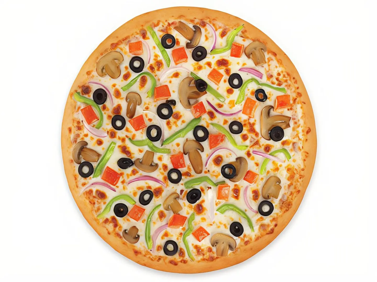 بيتزا خضار(كبير)