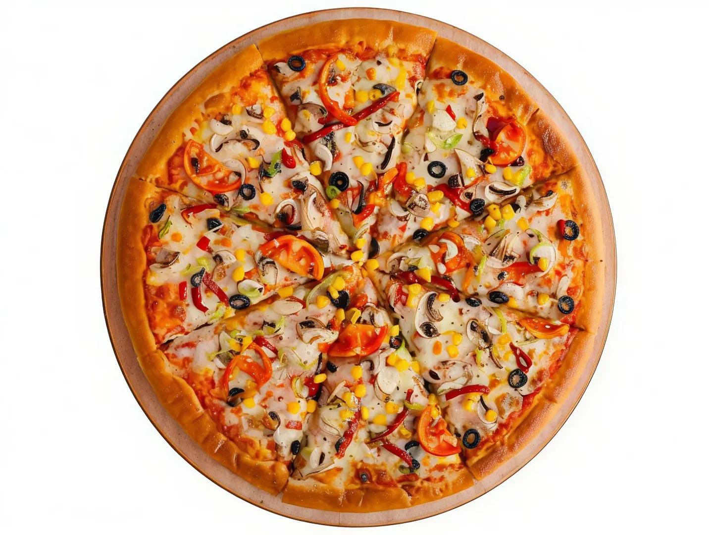 بيتزا خضار فيجي( كبير)