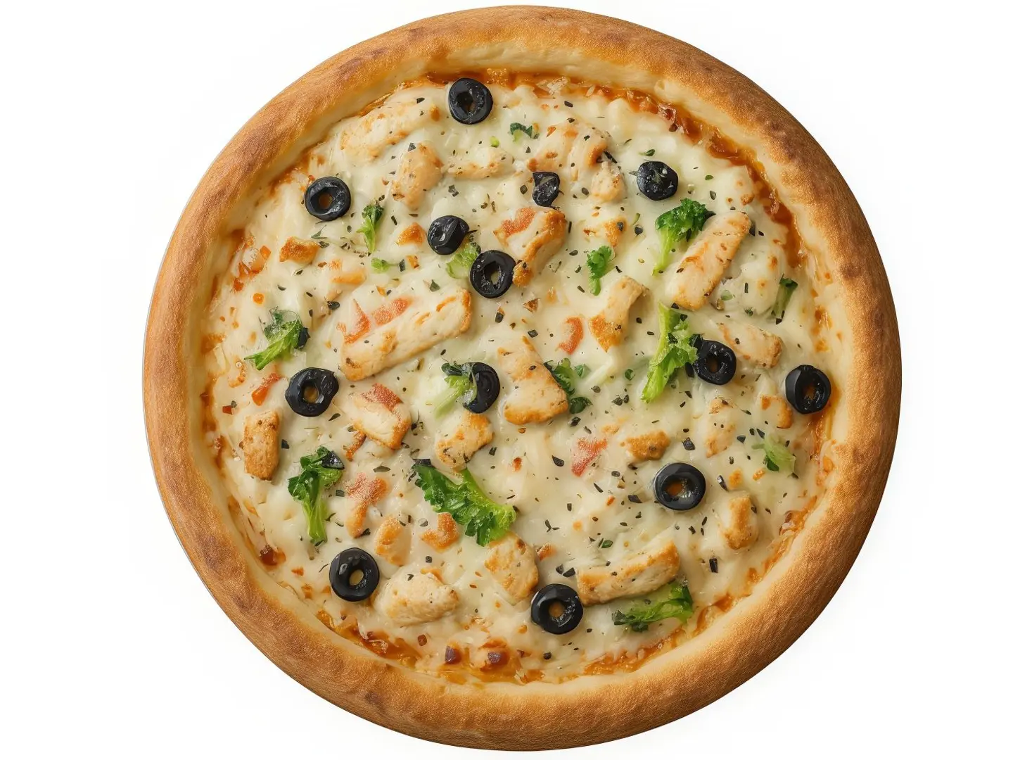 بيتزا برجر الدجاج (كبير)