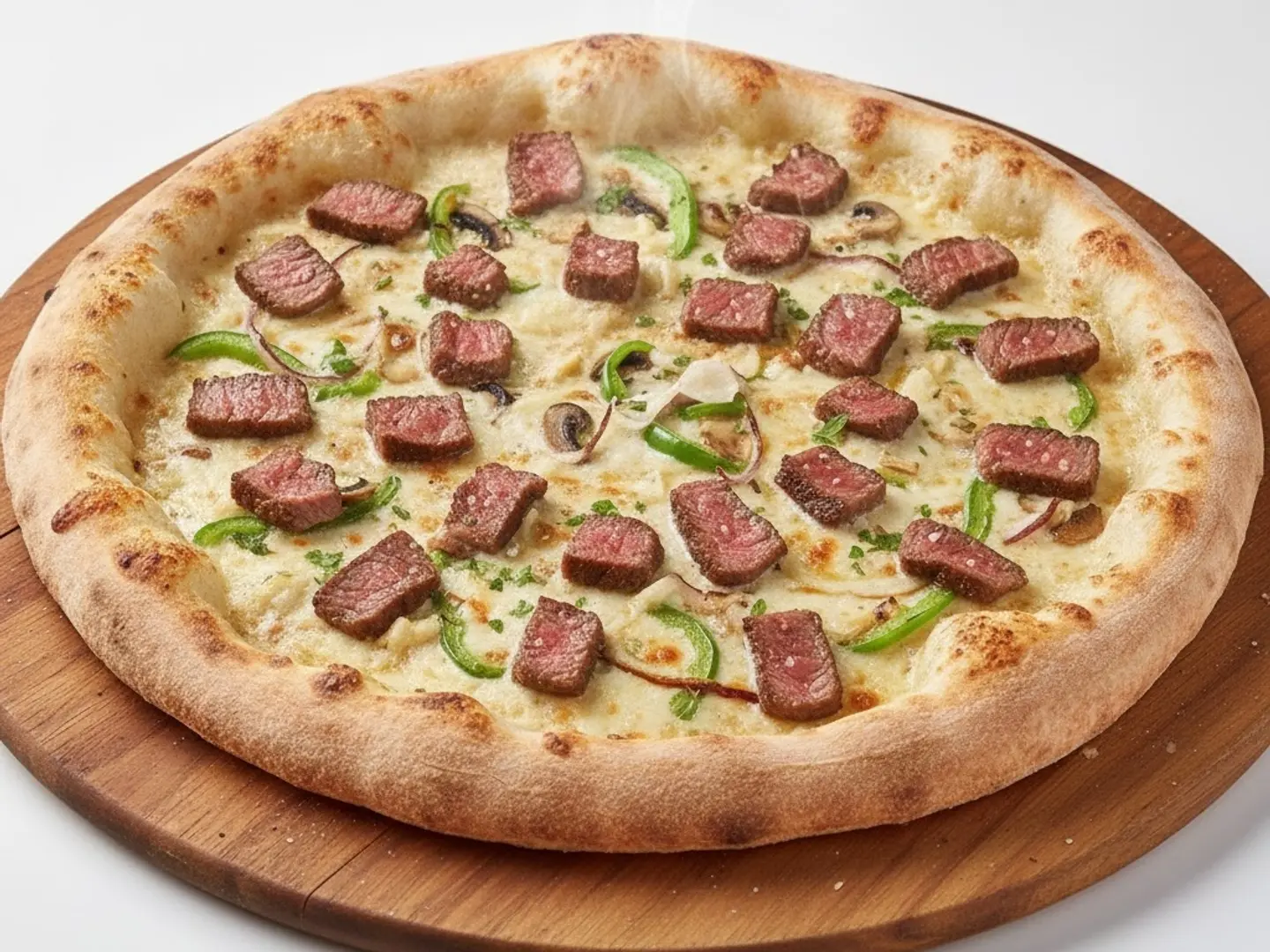 Beef Steak Pizza