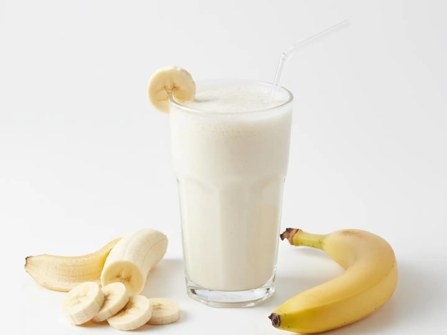 Banana And Milk Cocktail