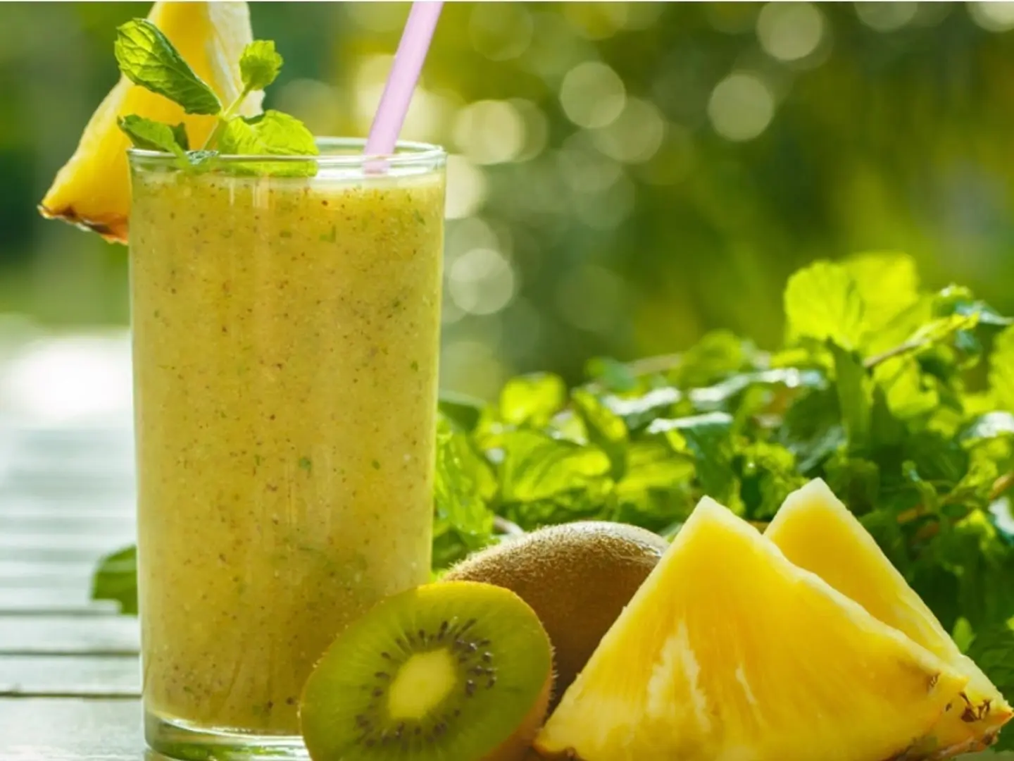 Pineapple, Kiwi, Orange