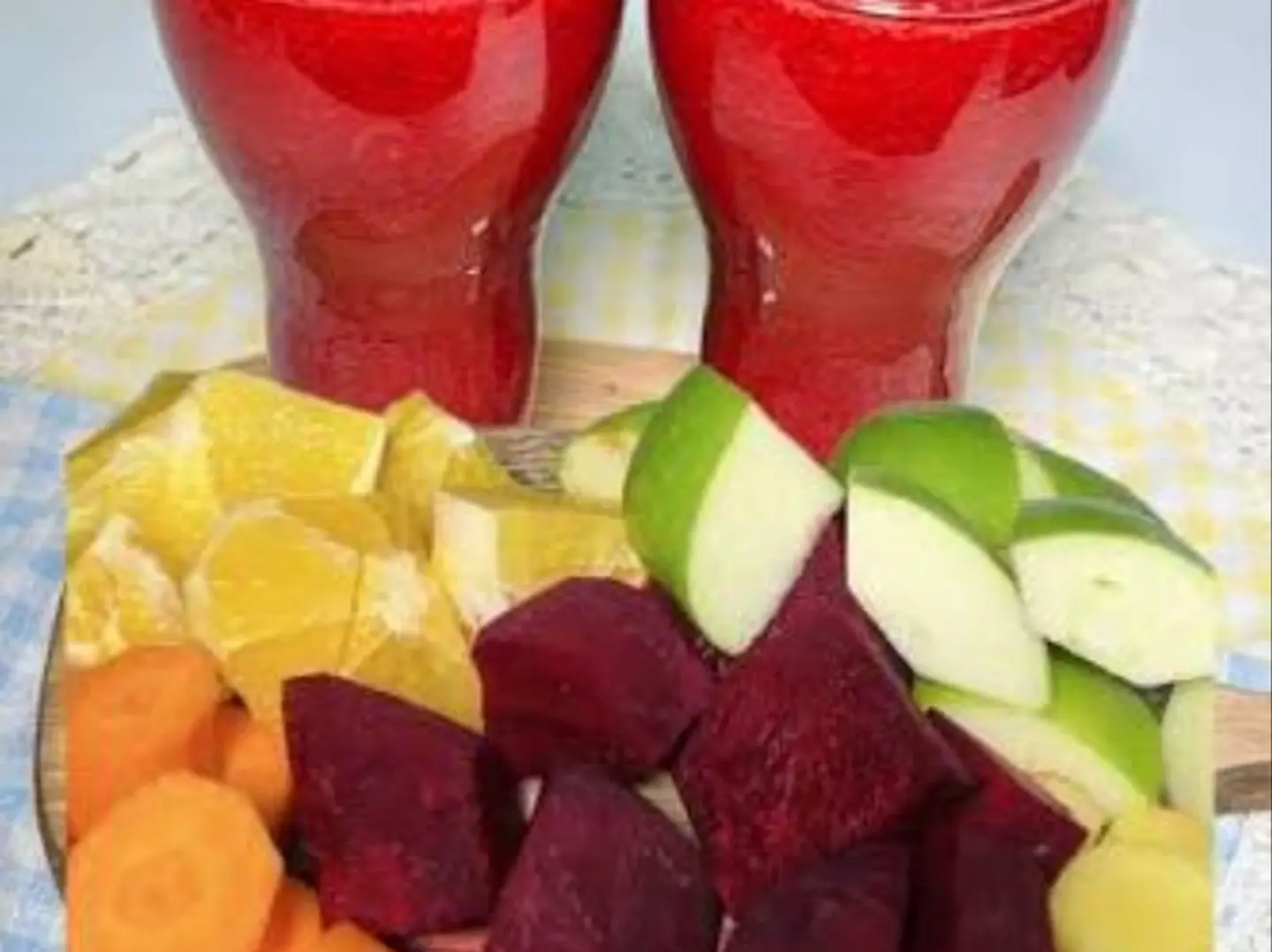 Orange, Carrot, Beetroot, Apple Smoothie