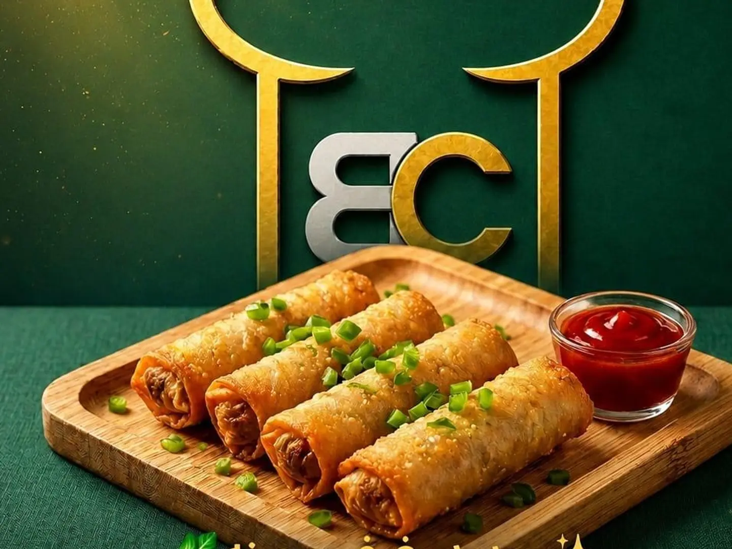 Vegetable Spring Rolls (4 Pcs)