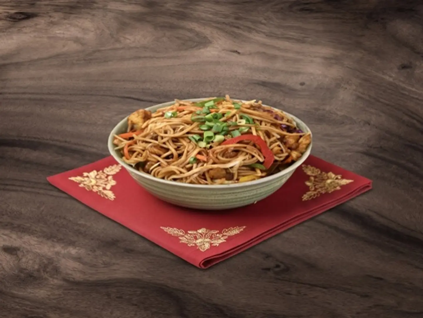 Seafood Veg Hakka Noodles