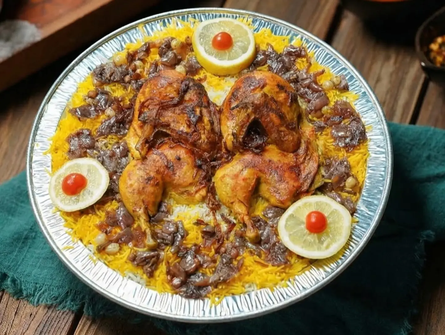 Chicken Machboos Feast