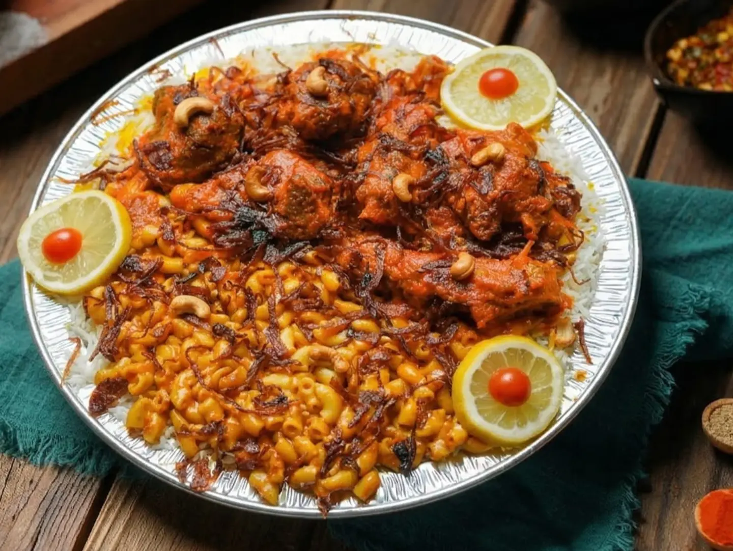 Aqool Lamb Ghuzi Feast