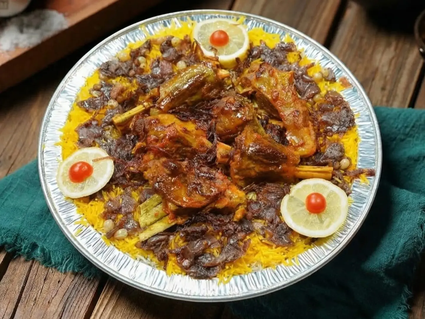 Aqool Lamb Majboos Feast