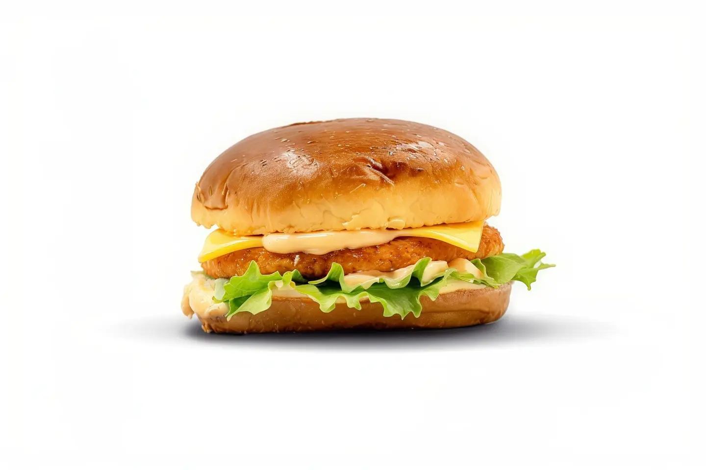 Chicken Burger With Cheese