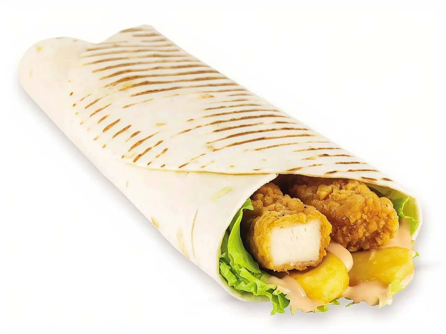 Nuggets Tortilla Sandwich