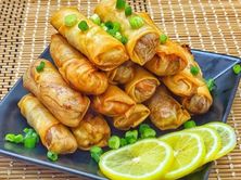 سبرينج رول خضار10 حبات