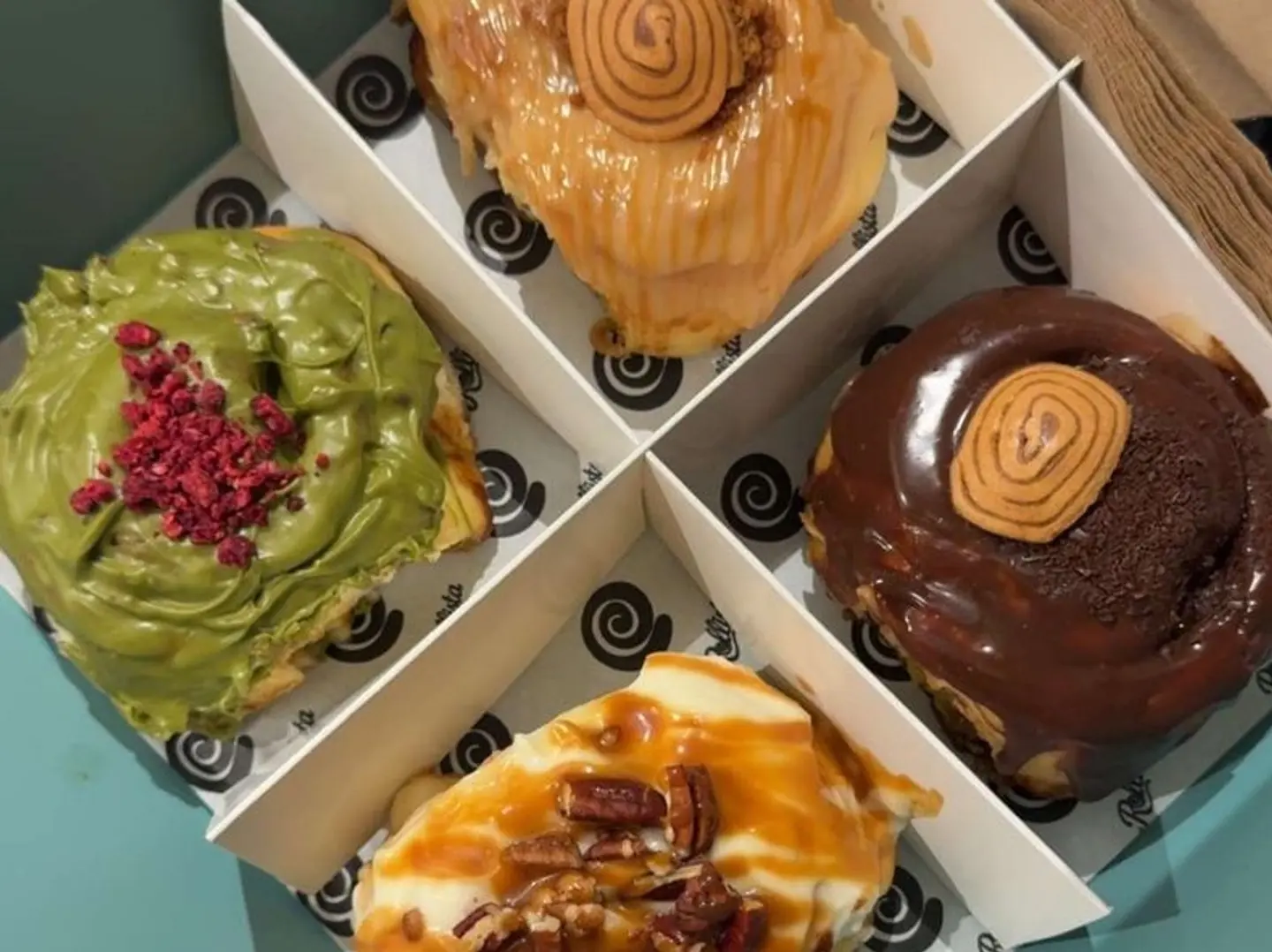 Cinnamon Roll Box Of Four 4