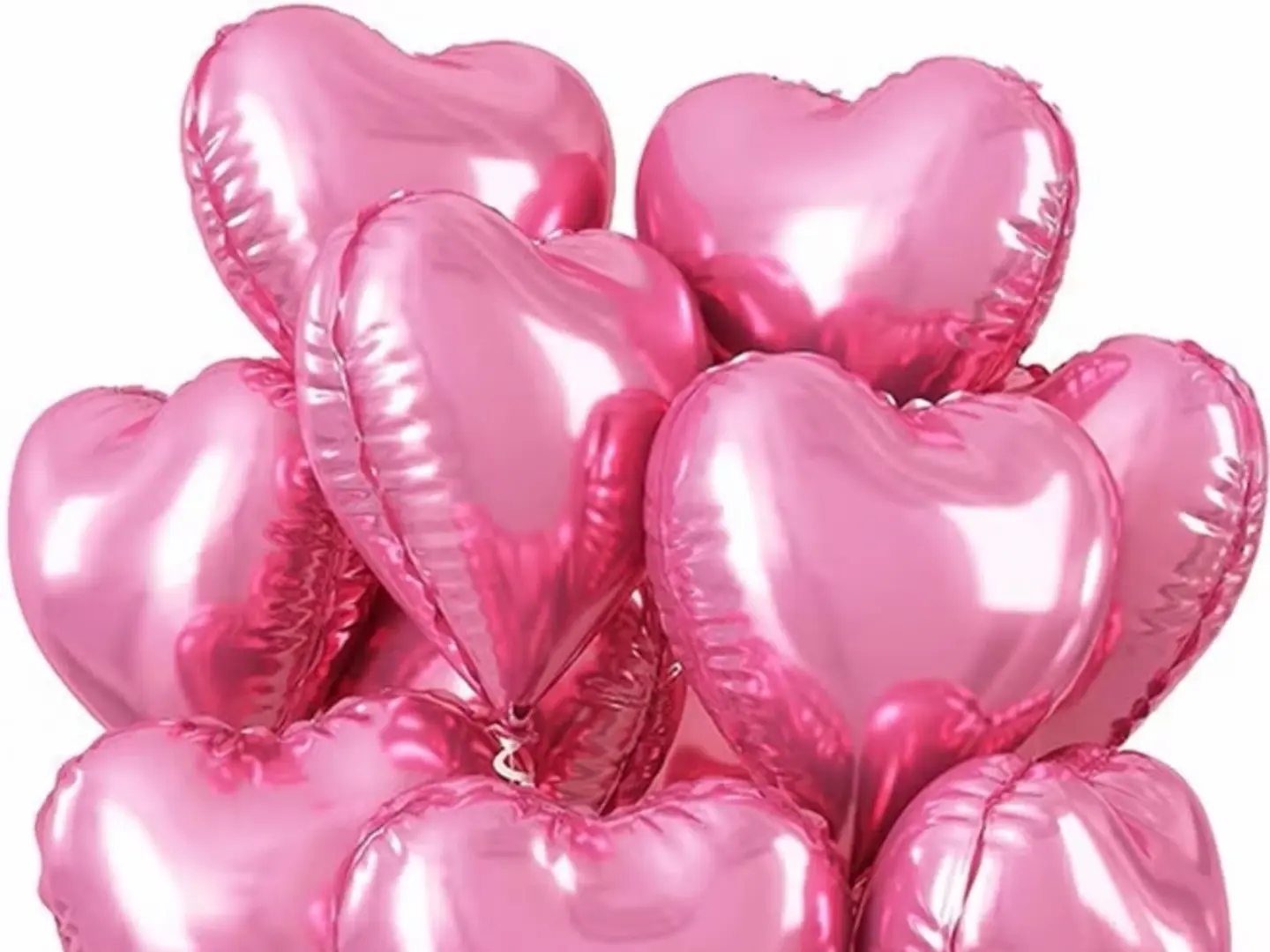 بالونه قلب وردي