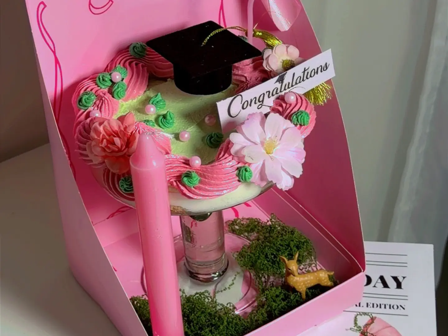 فازة كيك 6 انش تخرج