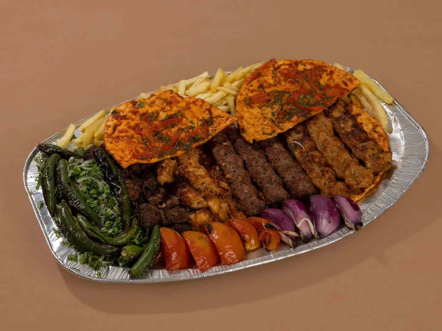 Mixed Grill Platter 12 Skewers