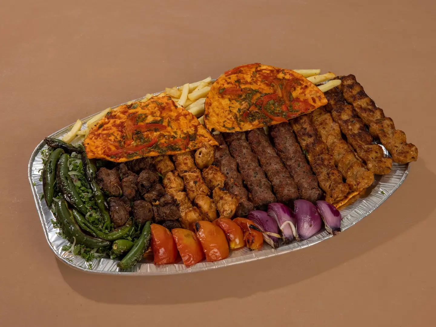 Mixed Grill Platter 16 Skewers