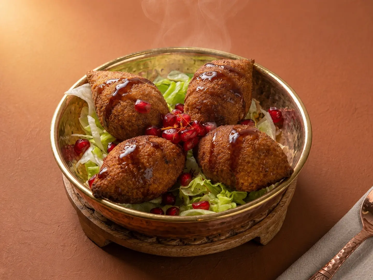 كبة لحم غنم و دجاج