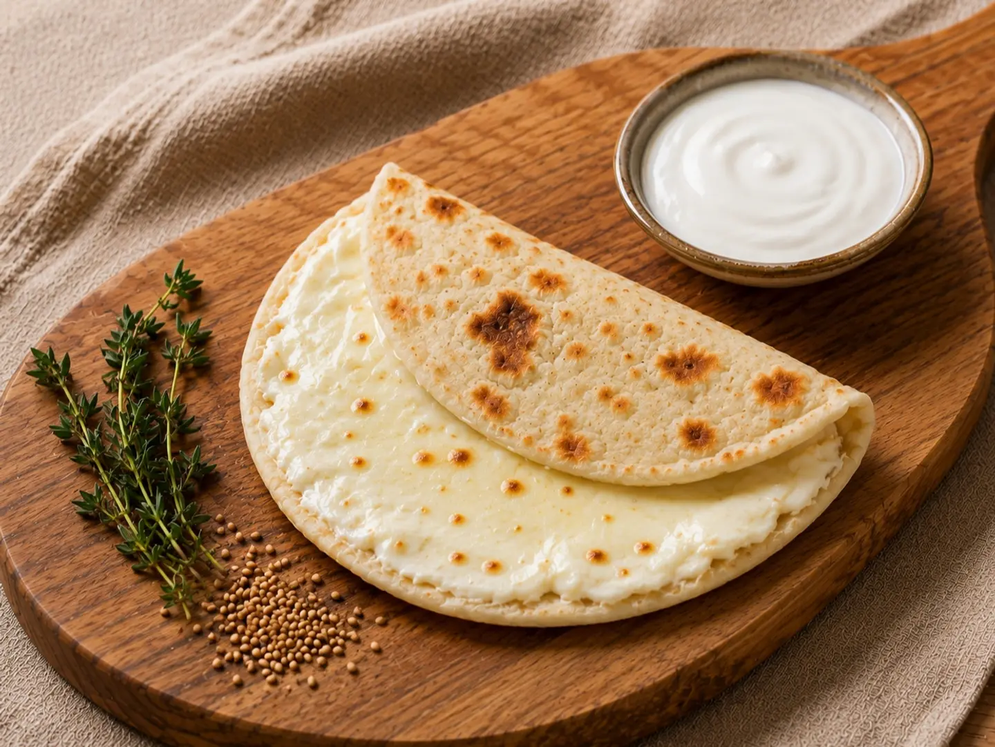Liquid Cheese Manakish