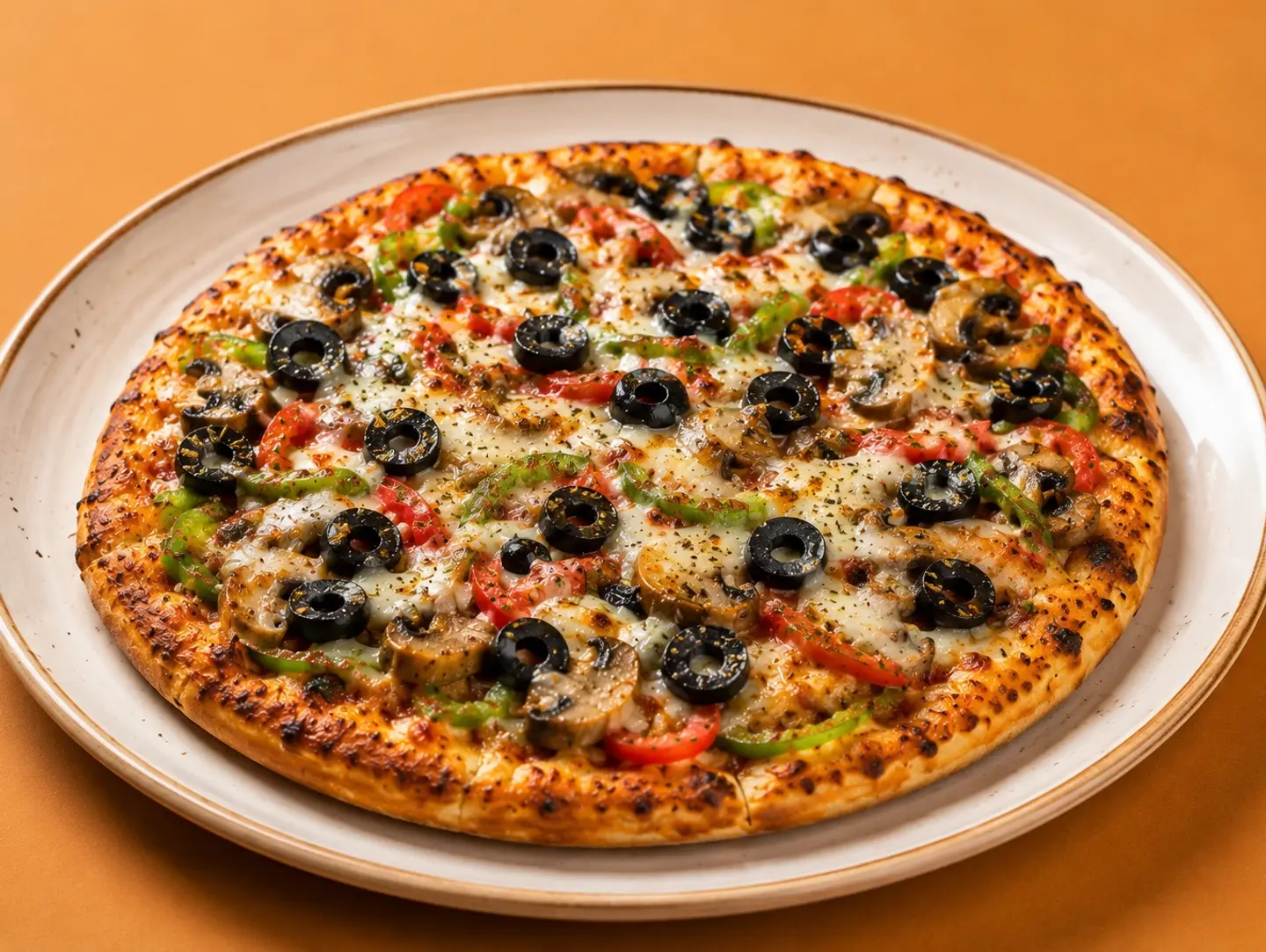 Mushroom Pizza