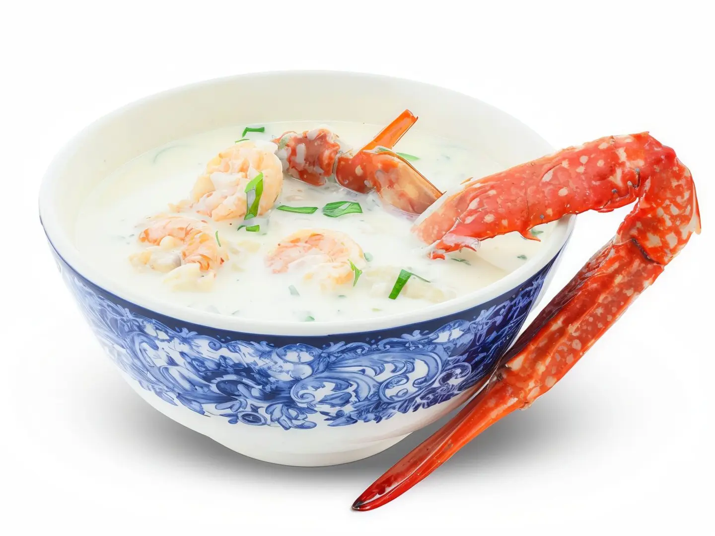 شوربة سي فود كريمة