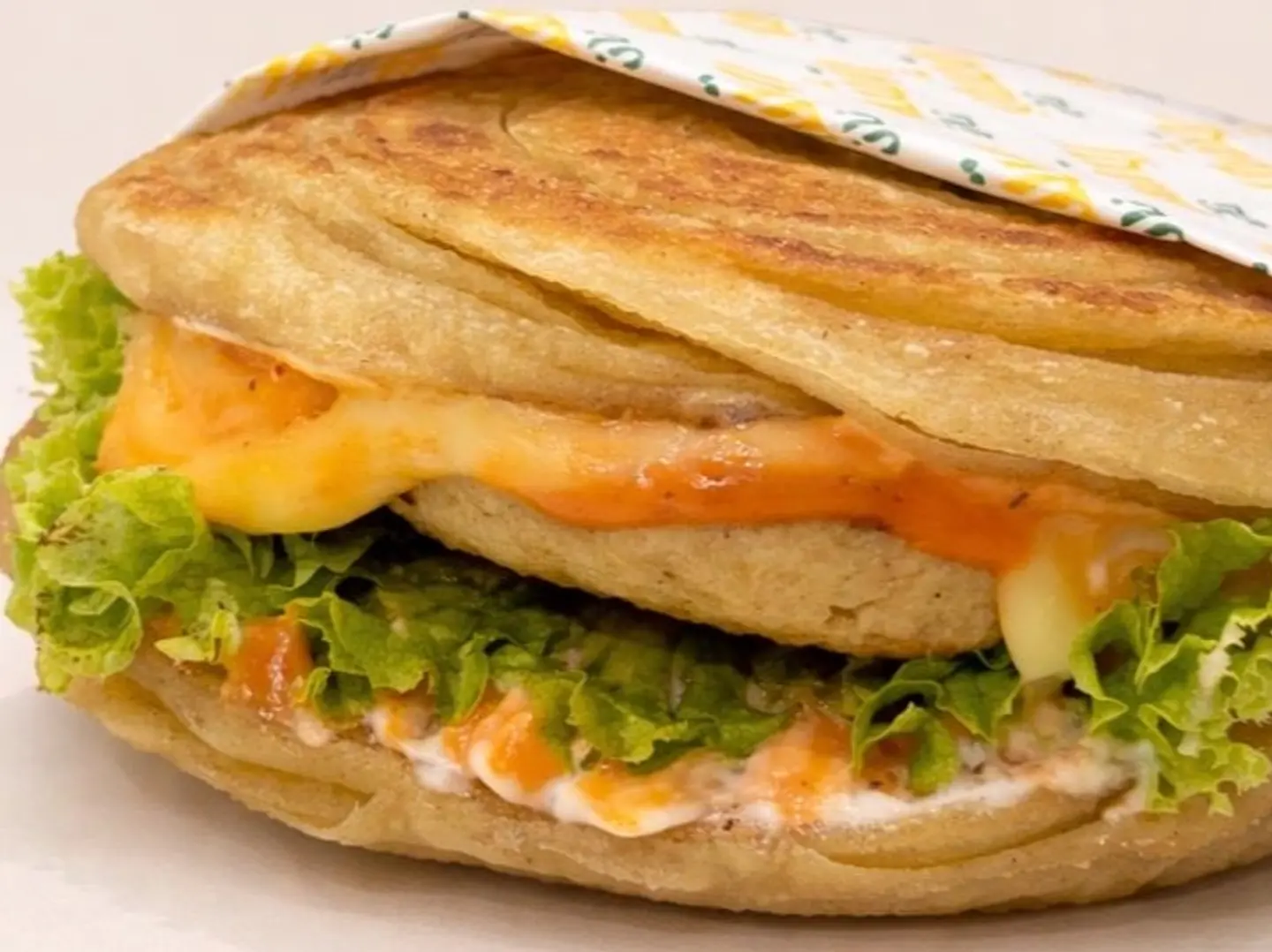 Chicken Paratha Burger