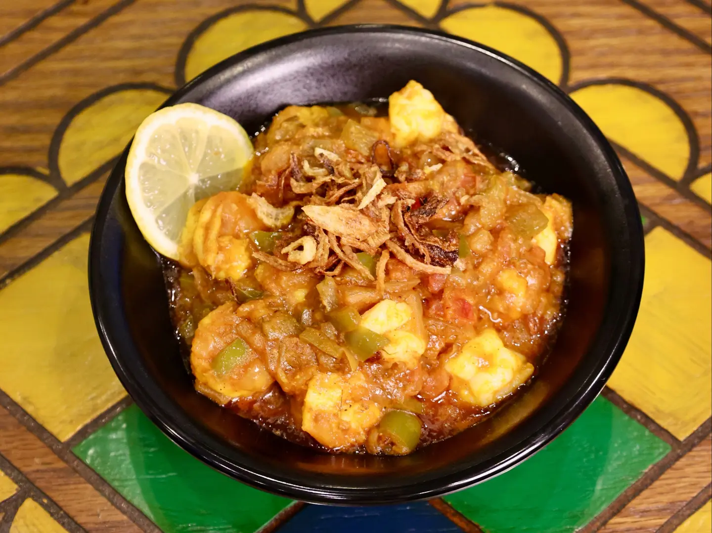 Shrimp Hamsa